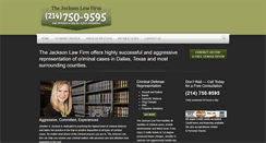 Desktop Screenshot of jenjacksonlaw.com