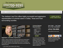 Tablet Screenshot of jenjacksonlaw.com